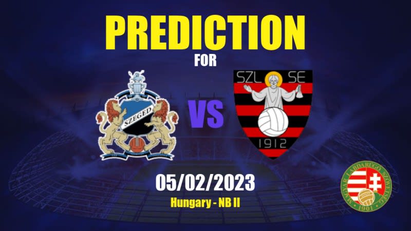 Szeged 2011 vs Szentlőrinc SE Betting Tips: 05/02/2023 - Matchday 22 - Hungary NB II