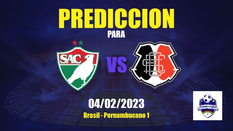 Predicciones Salgueiro vs Santa Cruz: 04/02/2023 - Brasil Pernambucano 1