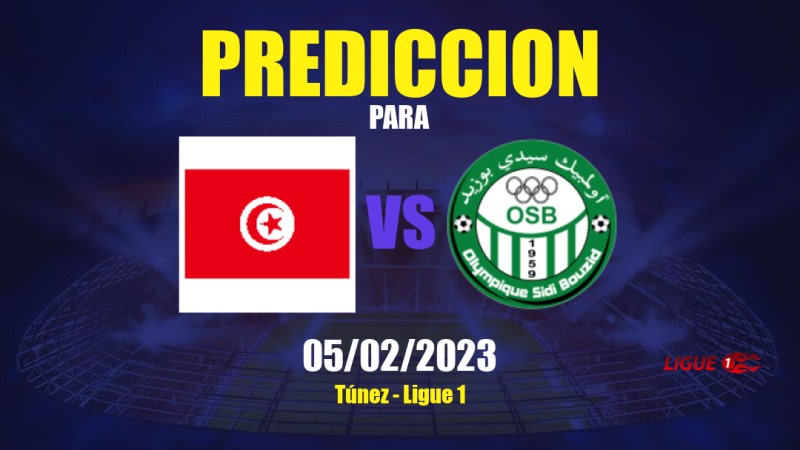 Predicciones AS Slimane vs EO Sidi Bouzid: 02/06/2023 - Túnez Ligue 1