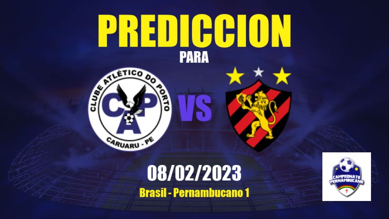 Predicciones Porto vs Sport Recife: 08/02/2023 - Brasil Pernambucano 1