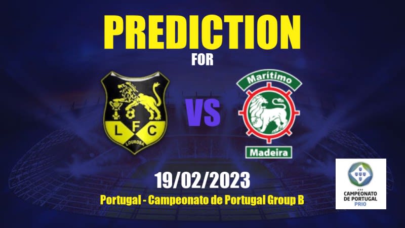 Lusitania Lourosa vs Marítimo II Betting Tips: 19/02/2023 - Matchday 19 - Portugal Campeonato de Portugal Group B