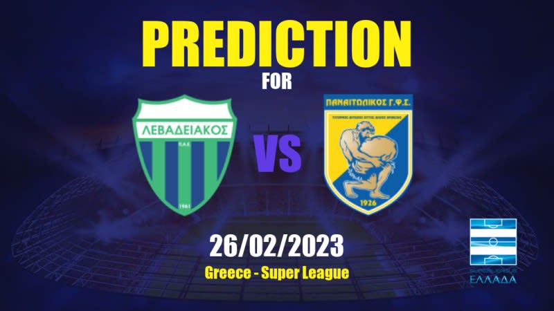 Levadiakos vs Panaitolikos Betting Tips: 26/02/2023 - Matchday 24 - Greece Super League