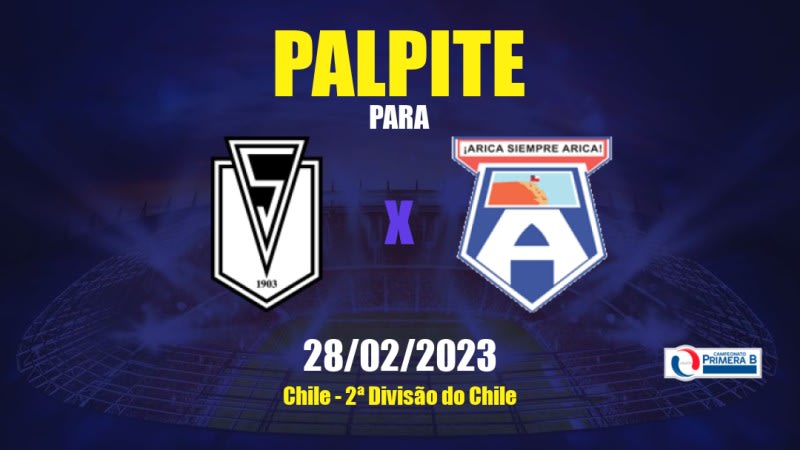 Palpite Santiago Morning x San Marcos: 28/02/2023 - 2ª Divisão do Chile