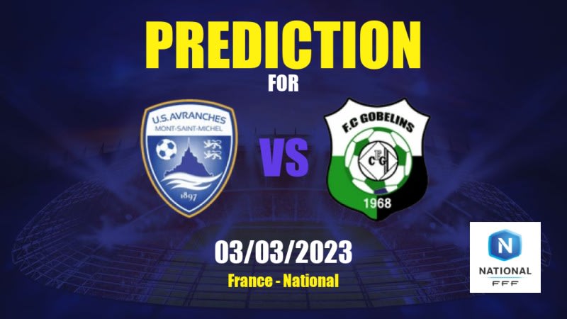 Avranches vs Paris 13 Atletico Betting Tips: 03/03/2023 - Matchday 23 - France National