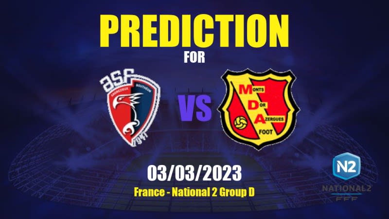 Andrézieux vs Chasselay MDA Betting Tips: 03/03/2023 - Matchday 20 - France National 2 Group D