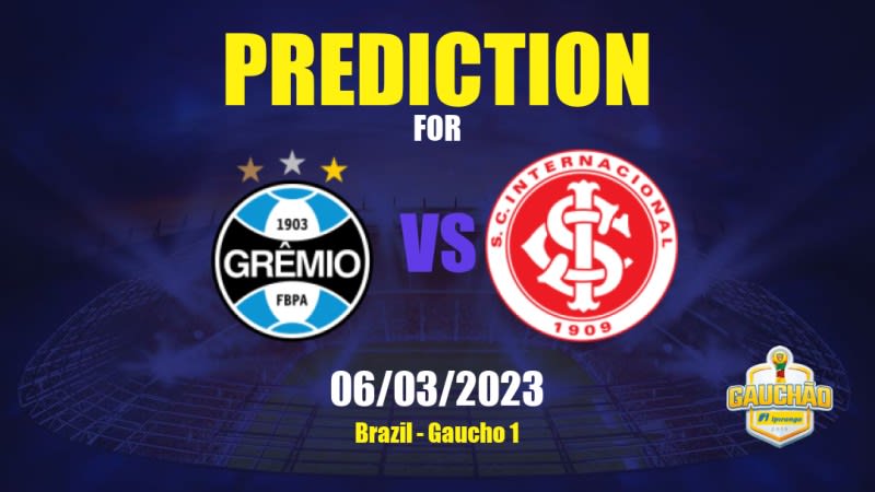 Grêmio vs Internacional Betting Tips: 05/03/2023 - Matchday 10 - Brazil Gaucho 1