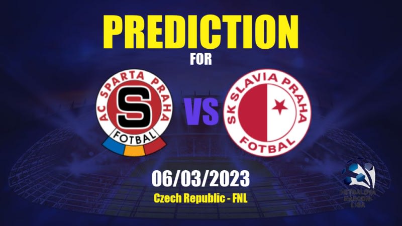 Sparta Praha II vs Slavia Praha U 21 Betting Tips: 06/03/2023 - Matchday 17 - Czech Republic FNL