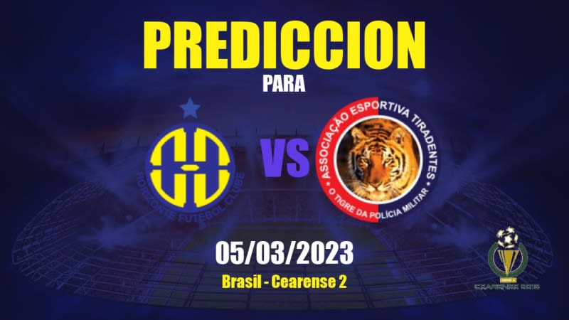 Predicciones Horizonte vs Tiradentes CE: 05/03/2023 - Brasil Cearense 2