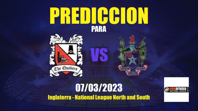 Predicciones Darlington vs Curzon Ashton: 07/03/2023 - Inglaterra National League North and South