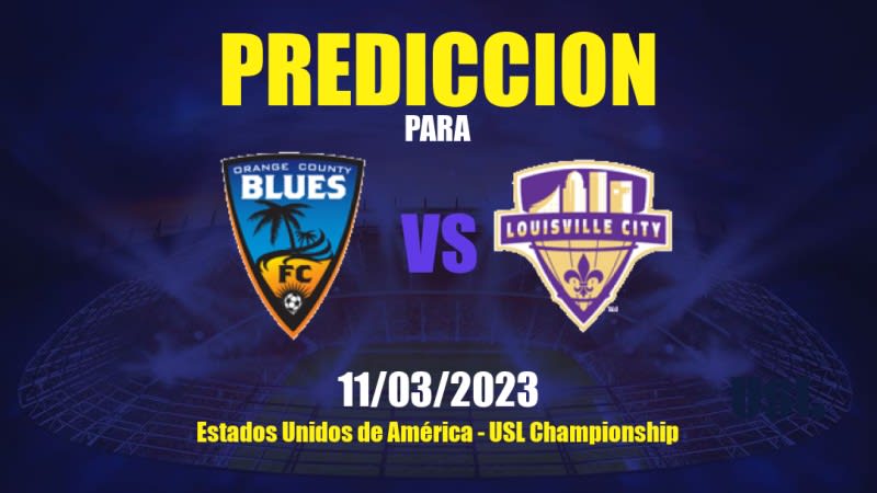 Predicciones Orange County SC vs Louisville City: 12/03/2023 - Estados Unidos de América USL Championship