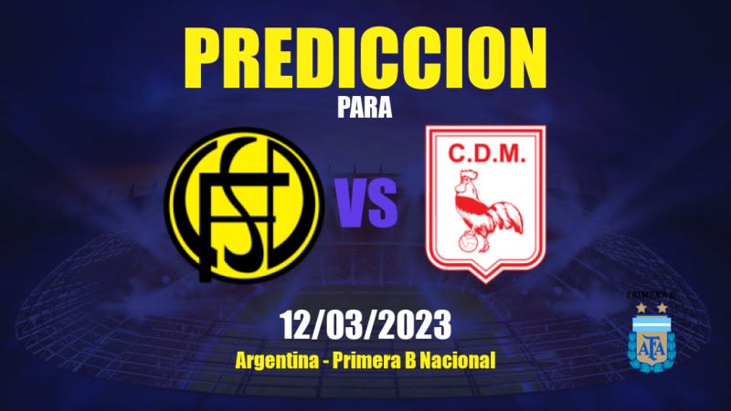 Predicciones Flandria vs Deportivo Morón: 12/03/2023 - Argentina Primera B Nacional