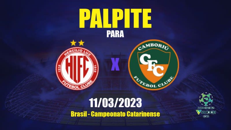 Palpite Hercílio Luz x Camboriú: 27/05/2023 - Brasileirão Série D