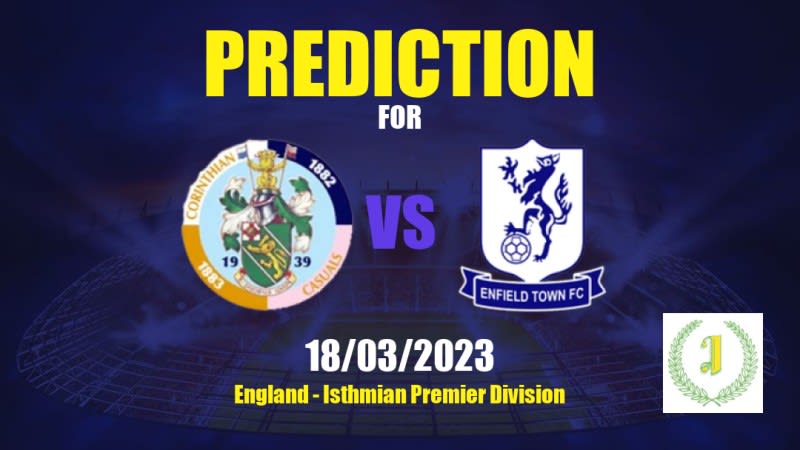 Corinthian-Casuals vs Enfield Town Betting Tips: 18/03/2023 - Matchday 36 - England Isthmian Premier Division