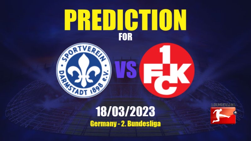 Darmstadt 98 vs Kaiserslautern Betting Tips: 18/03/2023 - Matchday 25 - Germany 2. Bundesliga