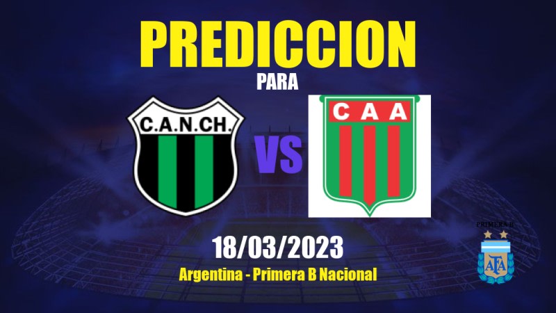 Predicciones Nueva Chicago vs Agropecuario: 18/03/2023 - Argentina Primera B Nacional