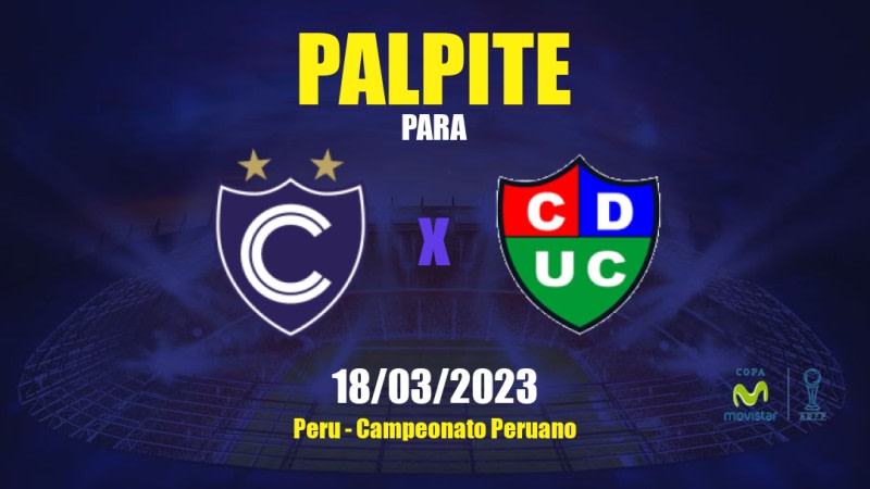 Palpite Cienciano x Unión Comercio: 18/03/2023 - Campeonato Peruano