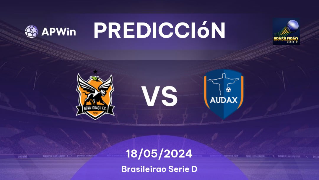 Predicciones Nova Iguaçu vs Audax Rio: 18/03/2023 - Brasil Carioca 1