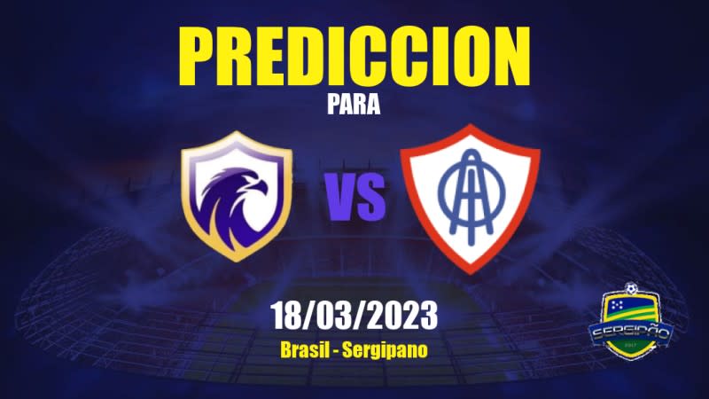 Predicciones Falcon vs Itabaiana: 18/03/2023 - Brasil Sergipano