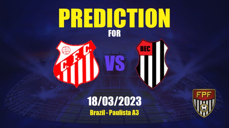 Capivariano vs Bandeirante SP Betting Tips: 18/03/2023 - Matchday 15 - Brazil Paulista A3