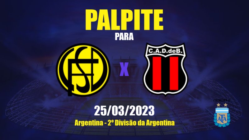 Palpite Flandria x Defensores de Belgrano: 25/03/2023 - 2º Divisão da Argentina