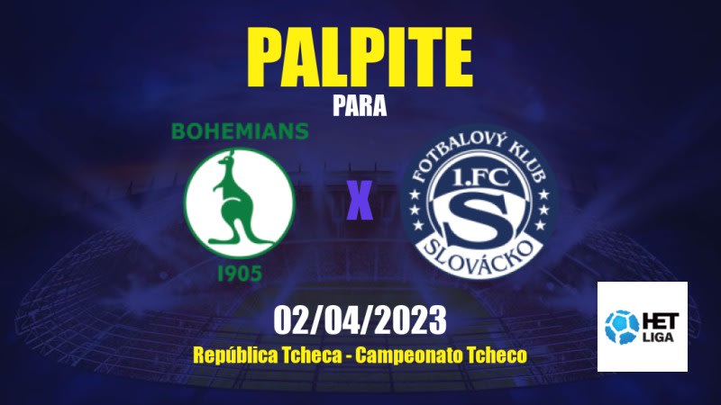 Palpite Bohemians 1905 x Slovácko: 14/05/2023 - Campeonato Tcheco