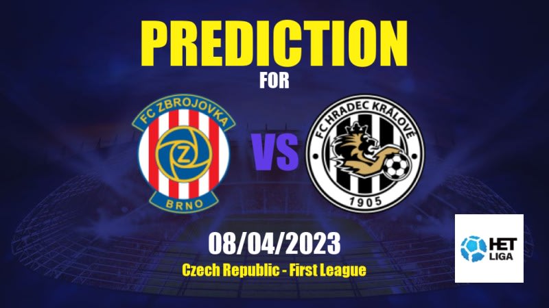 Zbrojovka Brno vs Hradec Králové Betting Tips: 08/04/2023 - Matchday 26 - Czech Republic First League