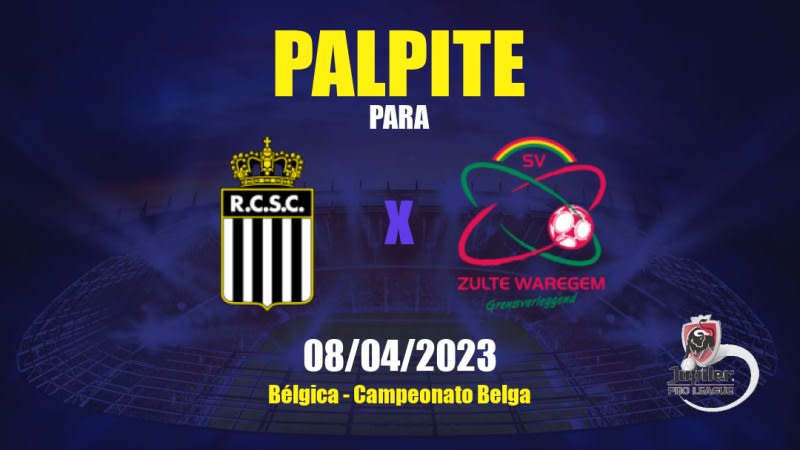 Palpite Sporting Charleroi x Zulte-Waregem: 08/04/2023 - Campeonato Belga