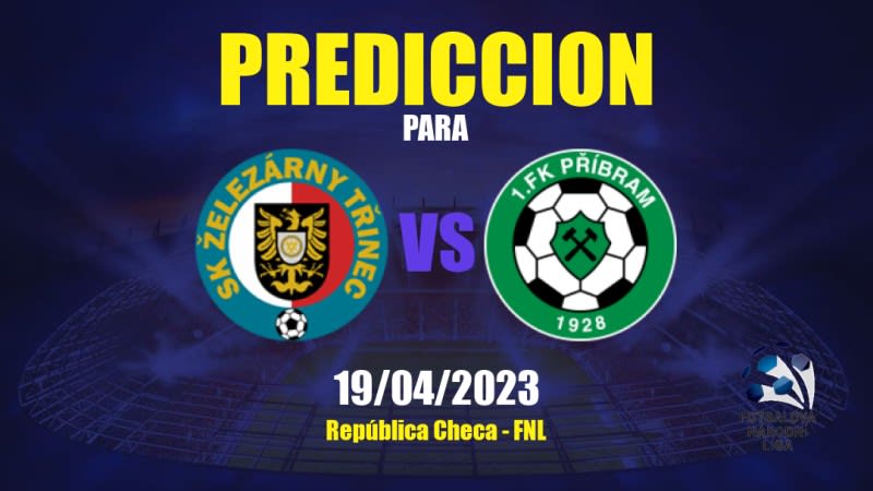 Predicciones Třinec vs Příbram: 19/04/2023 - República Checo FNL