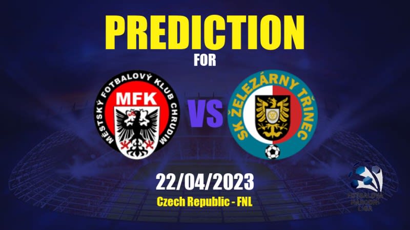 Chrudim vs Třinec Betting Tips: 22/04/2023 - Matchday 24 - Czech Republic FNL