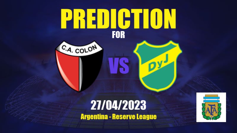 Colón Res. vs Defensa y Justicia Res. Betting Tips: 27/04/2023 - Matchday 14 - Argentina Reserve League