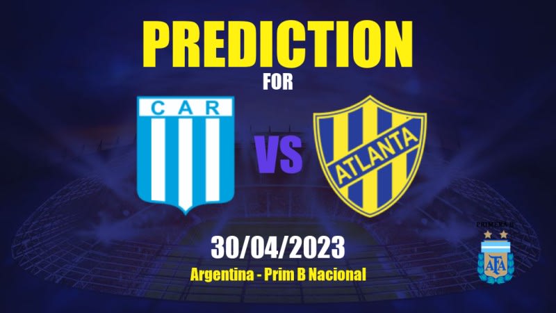 Racing Córdoba vs Atlanta Betting Tips: 30/04/2023 - Matchday 12 - Argentina Prim B Nacional