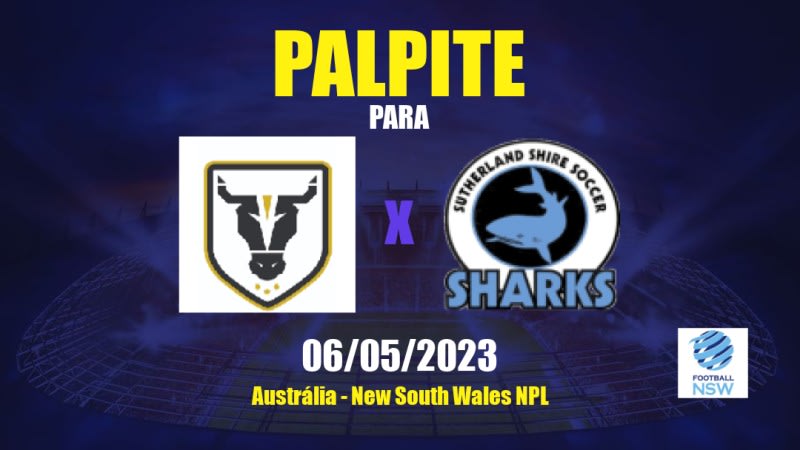 Palpite Bulls Academy x Sutherland Sharks: 06/05/2023 - New South Wales NPL