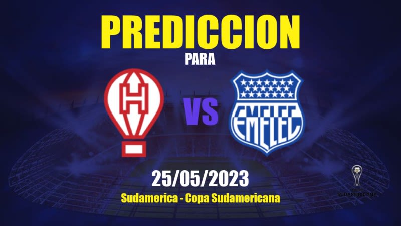 Predicciones Huracán vs CS Emelec: 26/05/2023 - Sudamerica Copa Sudamericana