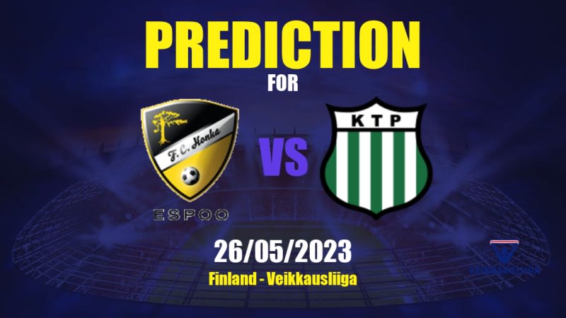 Honka vs KTP Betting Tips: 26/05/2023 - Matchday 8 - Finland Veikkausliiga