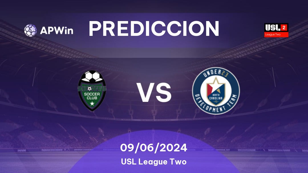 Predicciones Discoveries vs North Carolina II: 26/05/2023 - Estados Unidos de América USL League Two