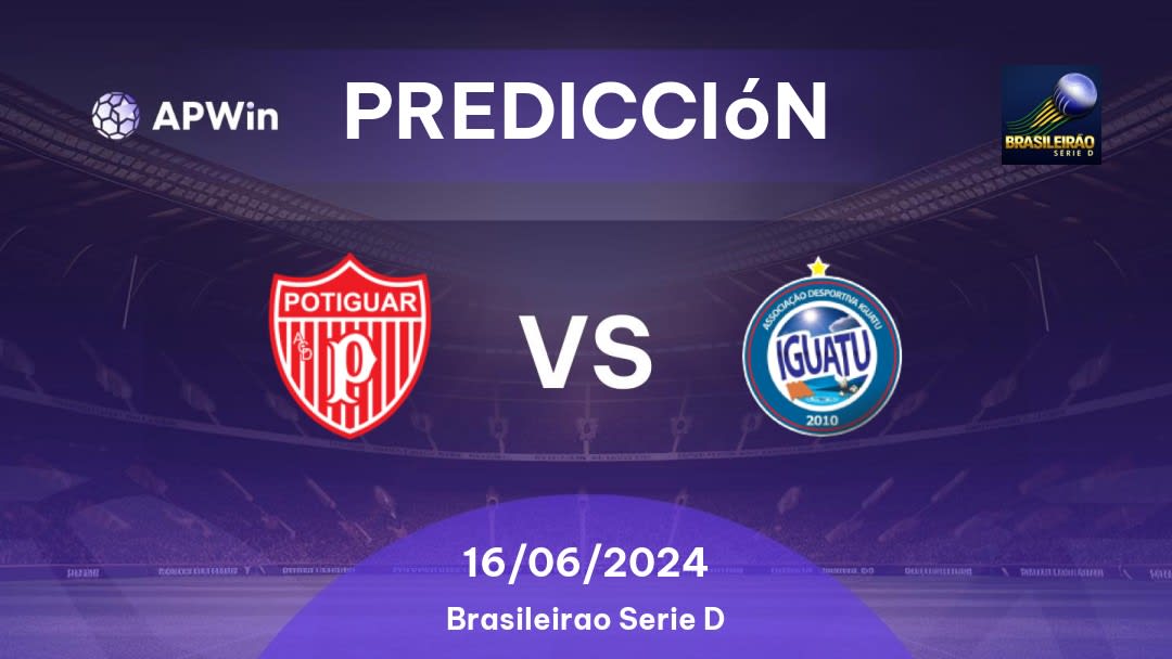 Predicciones Potiguar Mossoró vs Iguatu: 28/05/2023 - Brasil Brasileirão Série D