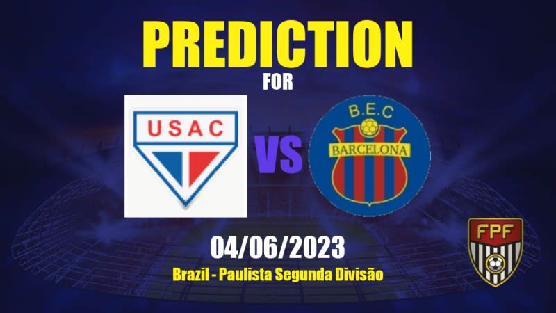 ECUS vs Barcelona EC Betting Tips: 04/06/2023 - Matchday 7 - Brazil Paulista Segunda Divisão