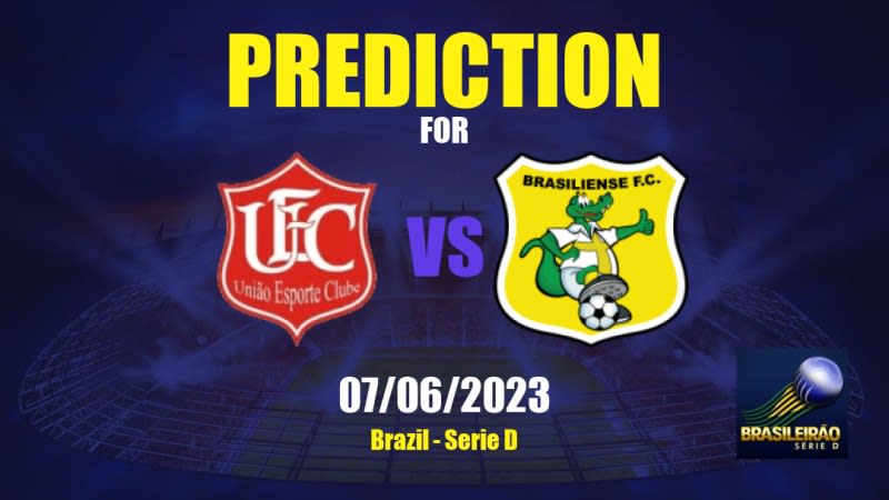 União Rondonópolis vs Brasiliense Betting Tips: 07/06/2023 - Matchday 6 - Brazil Serie D