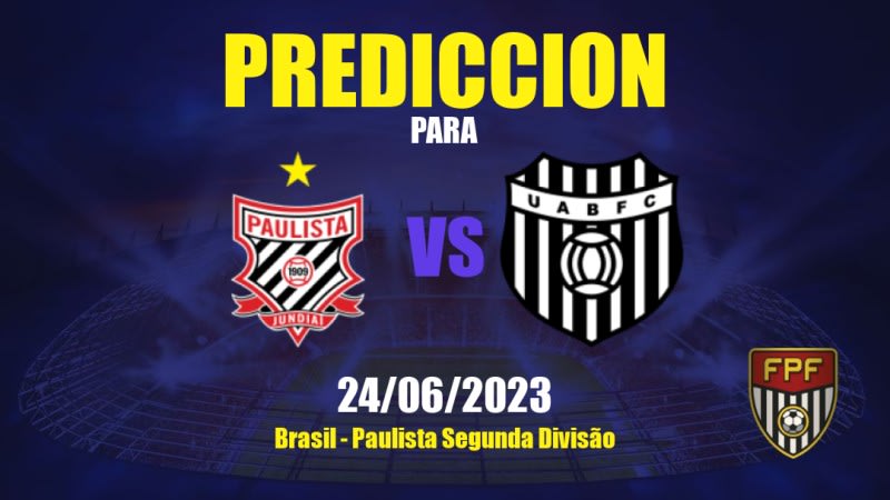 Predicciones Paulista vs União Barbarense: 24/06/2023 - Brasil Paulista Segunda Divisão