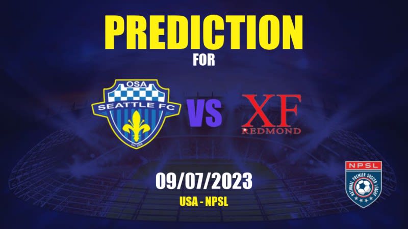 OSA Seattle vs Crossfire Redmond Betting Tips: 09/07/2023 - Matchday 10 - USA NPSL