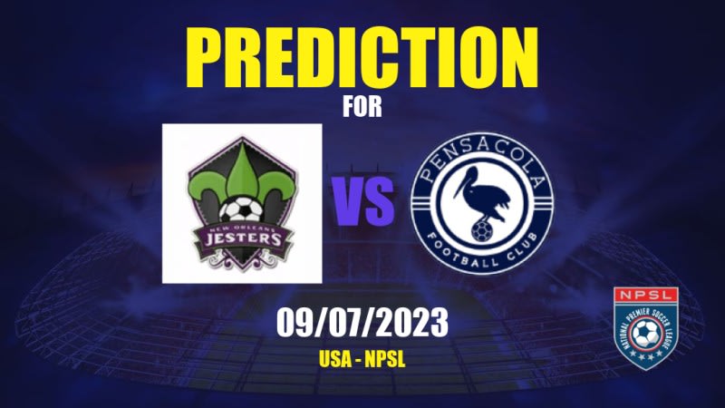 New Orleans Jesters vs Pensacola Betting Tips: 09/07/2023 - Matchday 10 - USA NPSL