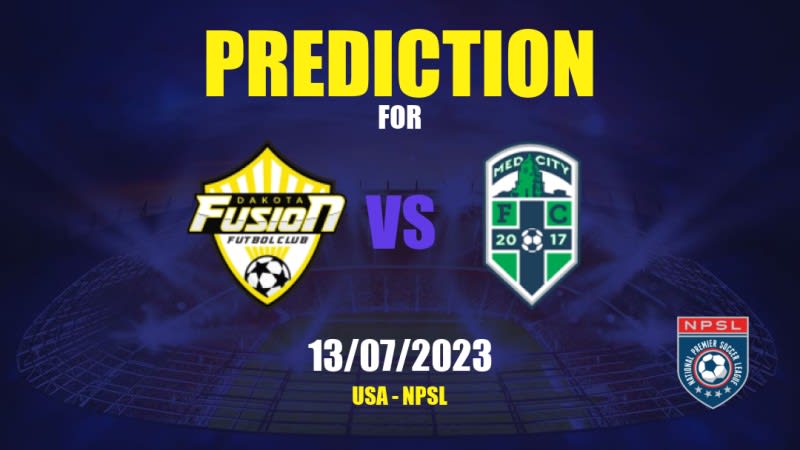 Dakota Fusion FC vs Med City FC Betting Tips: 13/07/2023 - Matchday 13 - USA NPSL