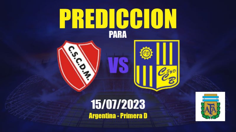 Predicciones Deportivo Muñiz vs Central Ballester: 15/07/2023 - Argentina Primera D