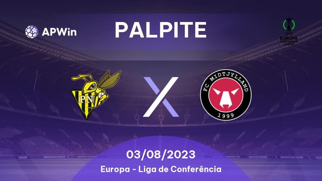 Palpite Progrès Niederkorn x Midtjylland: 03/08/2023 - Liga de Conferência