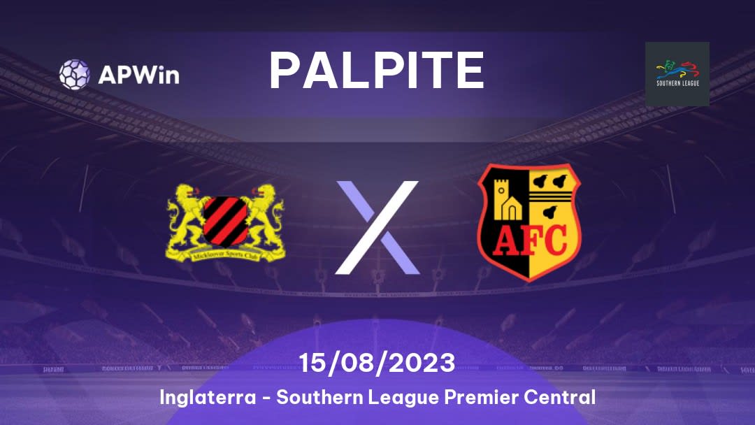 Palpite Mickleover Sports x Alvechurch: 25/02/2023 - Southern League Premier Central