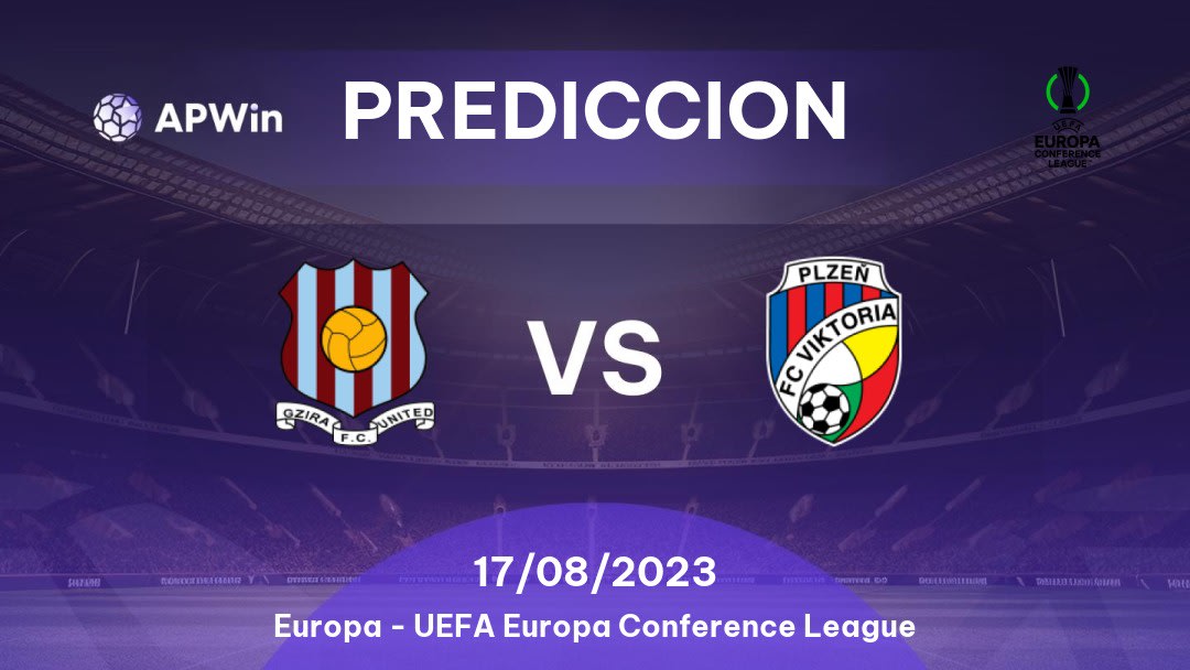 Predicciones Gzira United vs Viktoria Plzeň: 17/08/2023 - Europa UEFA Europa Conference League