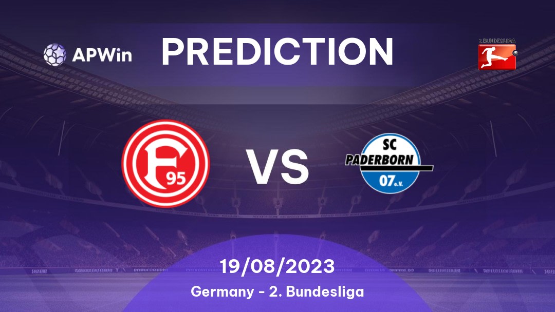 Fortuna Düsseldorf vs Paderborn Betting Tips: 19/08/2023 - Matchday 3 - Germany 2. Bundesliga