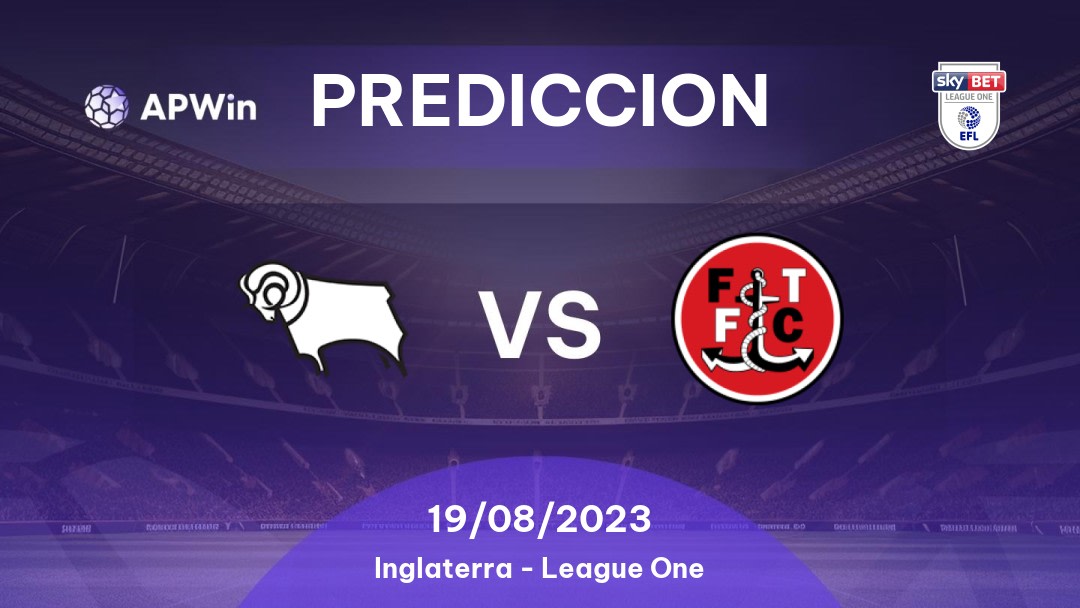 Predicciones Derby County vs Fleetwood Town: 18/03/2023 - Inglaterra League One