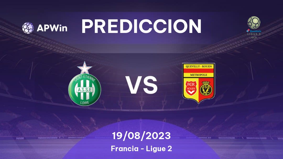 Predicciones Saint-Étienne vs Quevilly Rouen: 20/05/2023 - Francia Ligue 2