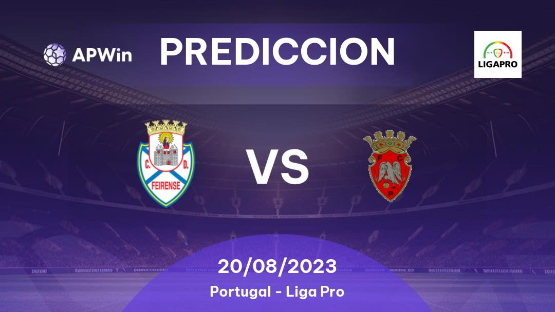 Predicciones CD Feirense vs FC Penafiel: 08/04/2023 - Portugal Liga Pro